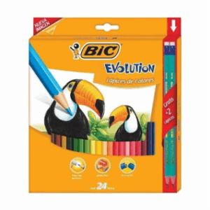 Colores Bic Evolution 24 piezas